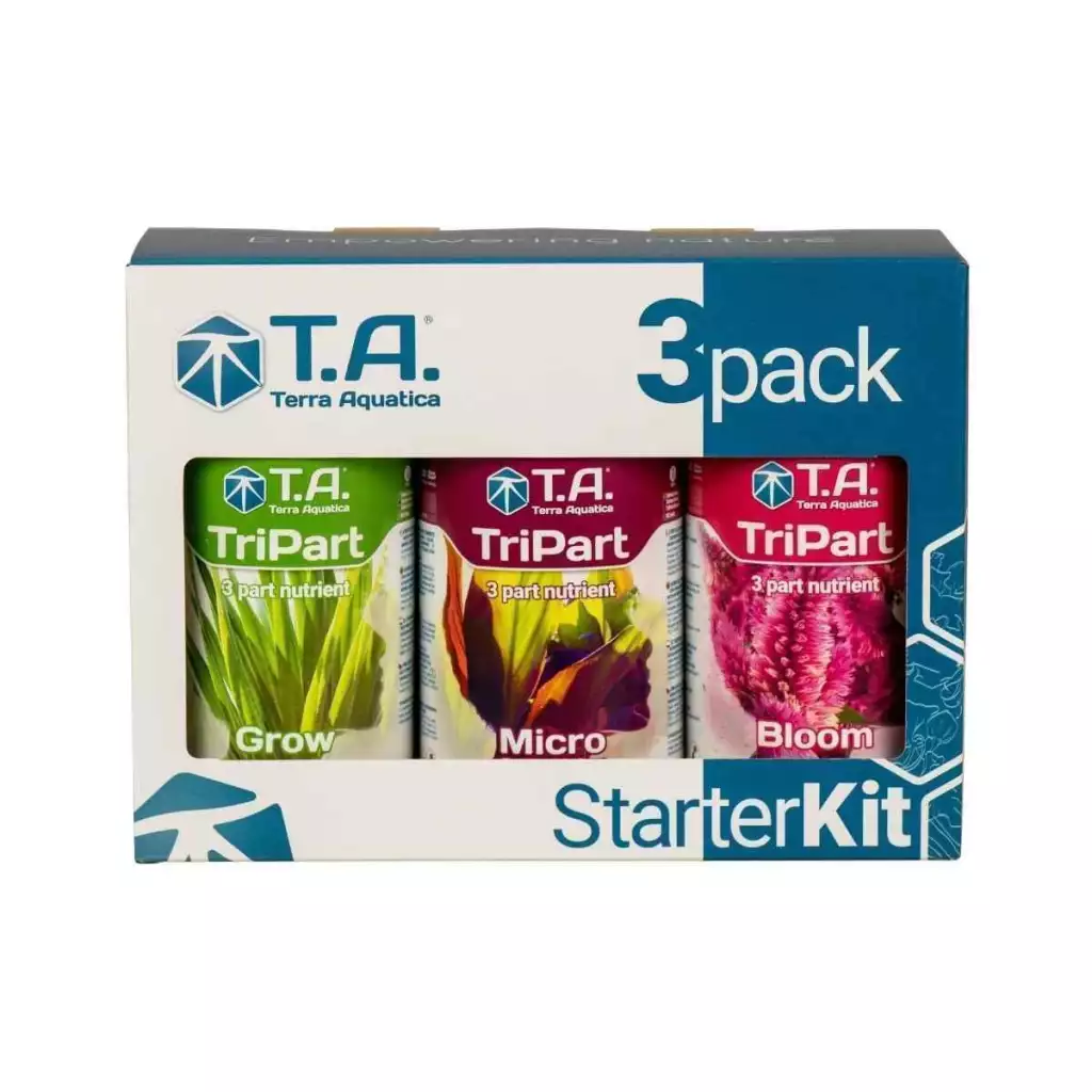 düngerset | terra aquatica | starter kit tripart (hartes wasser)